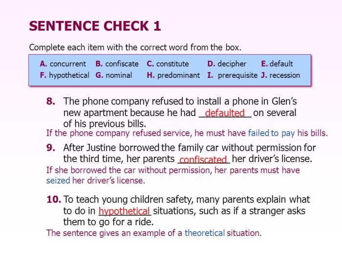 Chapter 7 sentence check 2 answer key