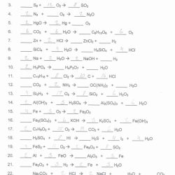 Balancing act worksheet answers key