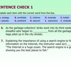 Chapter 7 sentence check 2 answer key