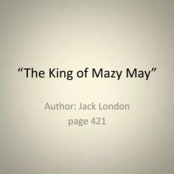 Jack london the king of mazy may